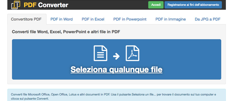 Come modificare dei file PDF online